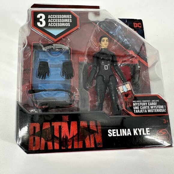 DC The Batman Movie Selina Kyle 4" Action Figure with 3 Accessories - Picture 1 of 9